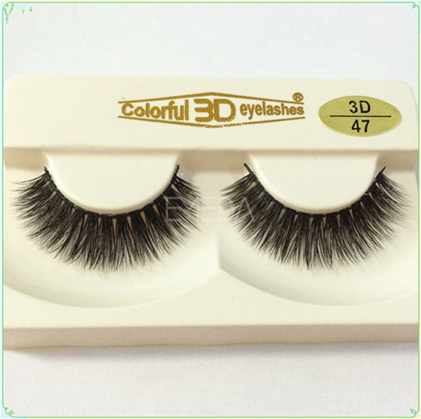 Double thickness 3D Best False Eyelashes EL77